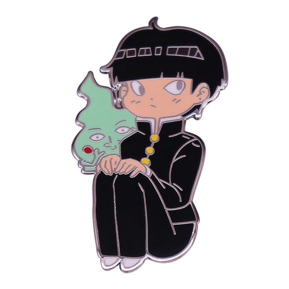 Mob Psycho 100 Shigeo Kageyama Enamel Pins 50 - Picture 1 of 2